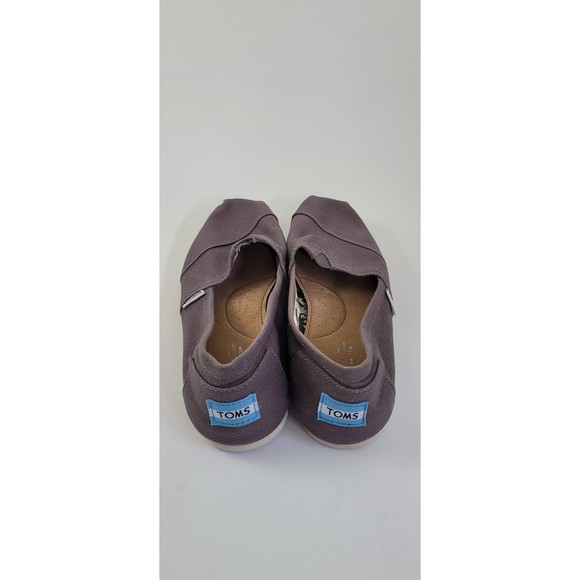 TOMS Gray Womens Slip On Shoes (Size 8.5) - Picture 4 of 5